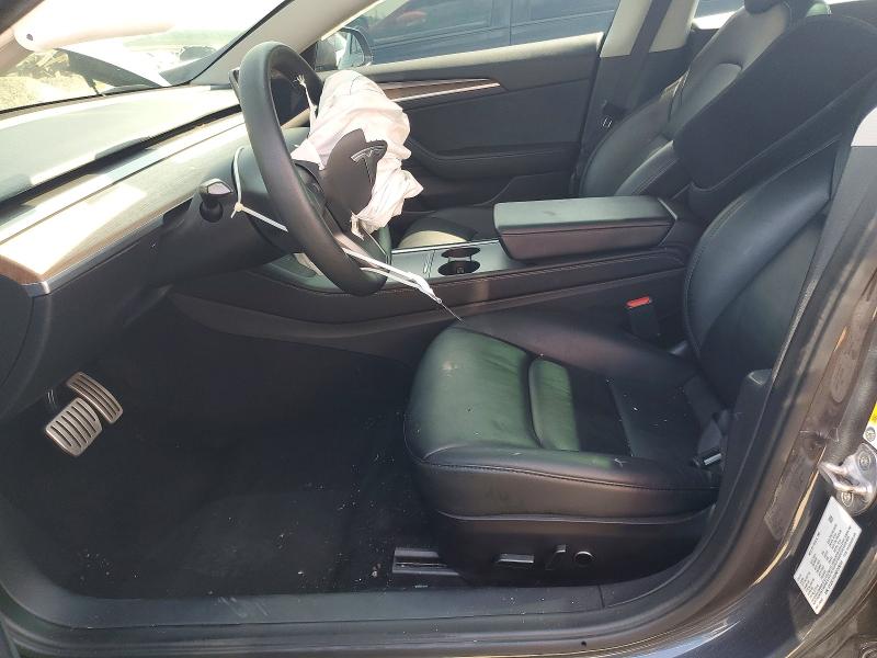 59303636 :رقم المزاد ، 5YJ3E1EC9NF299214 vin ، 2022 Tesla Model 3 مزاد بيع