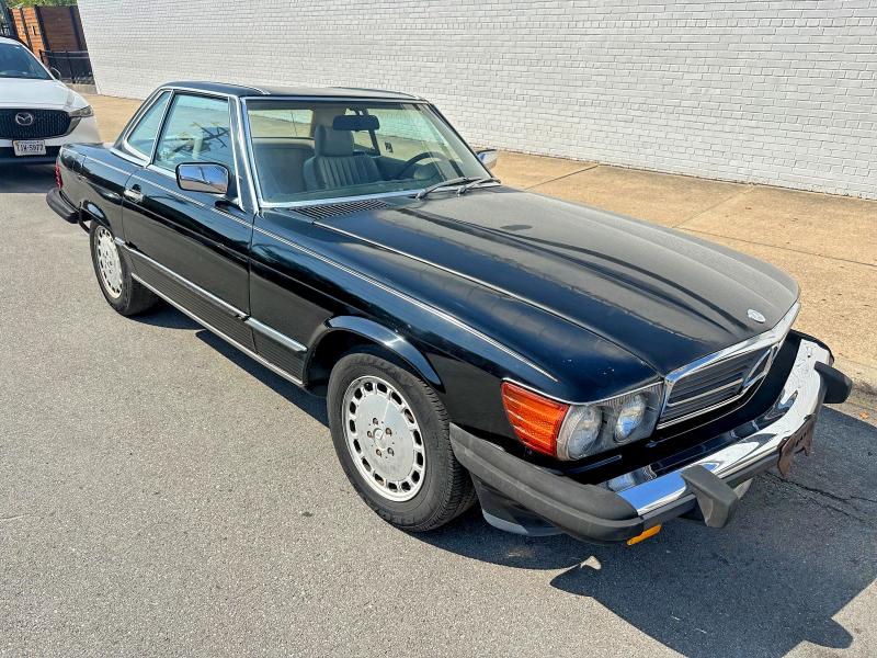 61575836 :رقم المزاد ، WDBBA4BD7GA039241 vin ، 1986 Mercedes-benz 560sl مزاد بيع