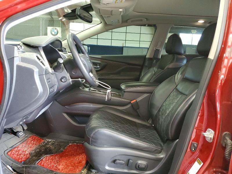 2019 Nissan Murano მანქანა იყიდება აუქციონზე, vin: 5N1AZ2MS4KN143844, აუქციონის ნომერი: 63361606
