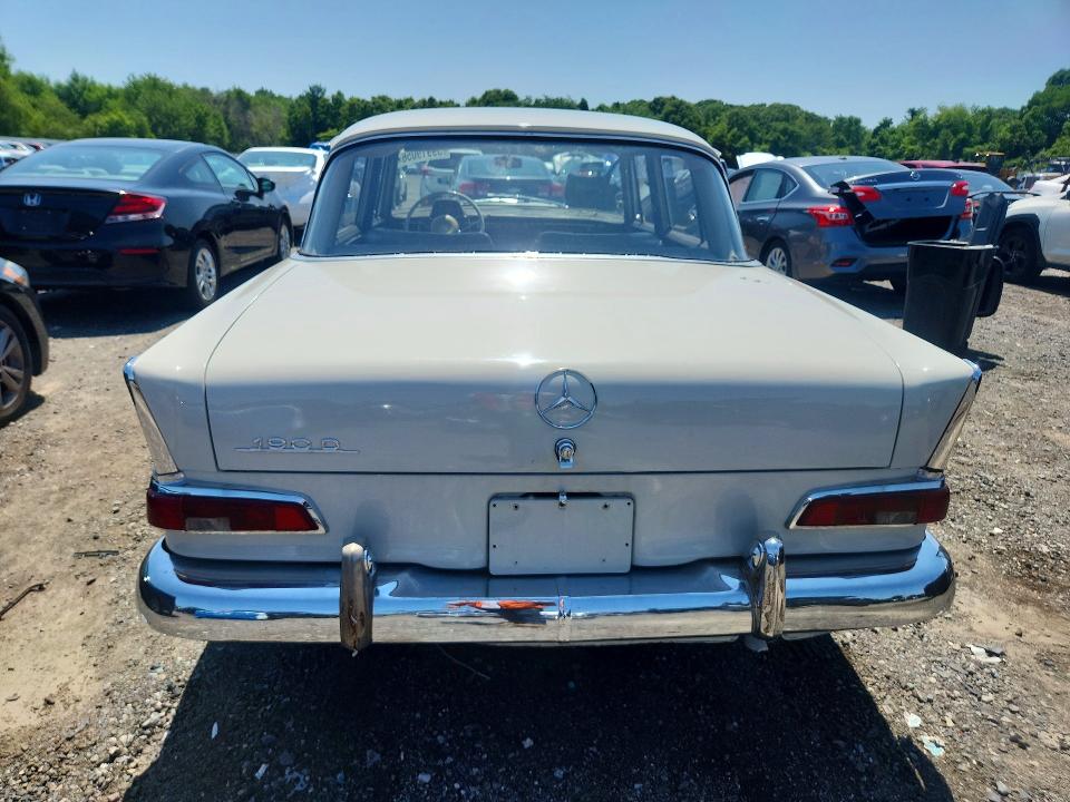 Aukcja sprzedaży 1964 Mercedes-benz 190, vin: 11011010104428, numer aukcji: 59919056