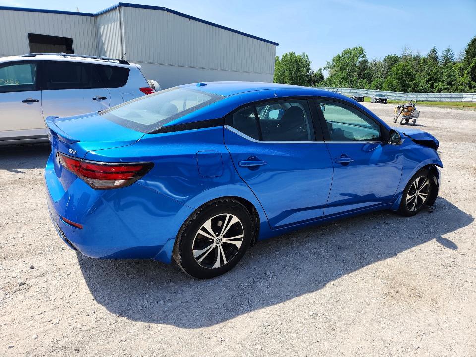 61531126 :رقم المزاد ، 3N1AB8CV0NY223191 vin ، 2022 Nissan Sentra مزاد بيع