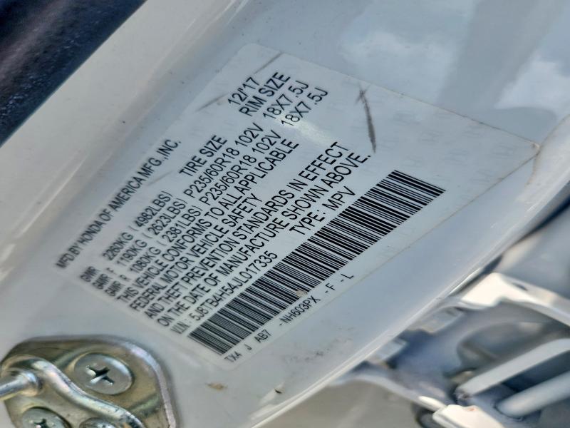 2018 Acura Rdx მანქანა იყიდება აუქციონზე, vin: 5J8TB4H54JL017335, აუქციონის ნომერი: 60022696