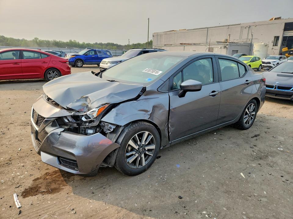 61075816 :رقم المزاد ، 3N1CN8EV3ML870547 vin ، 2021 Nissan Versa مزاد بيع