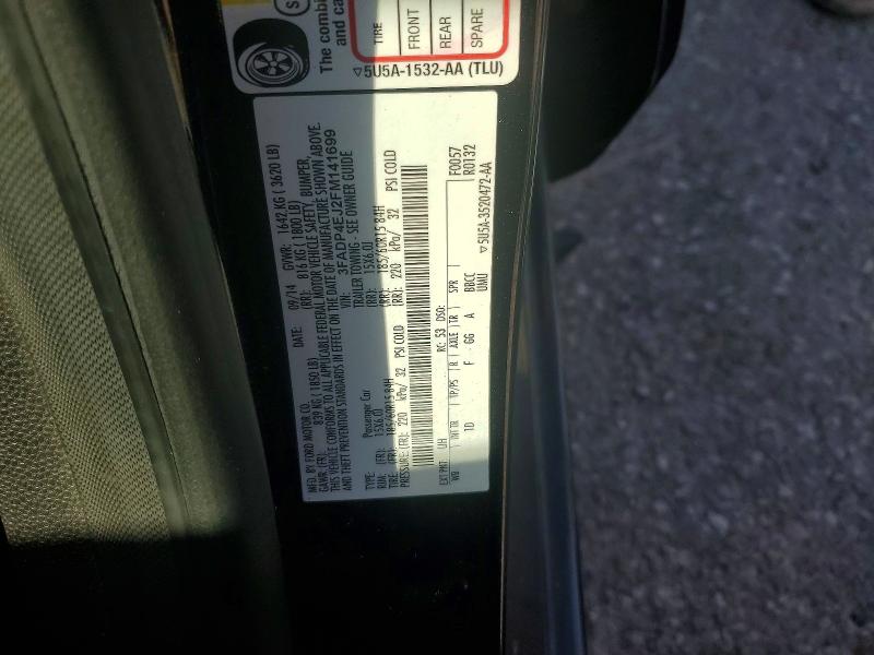 Продажа на аукционе авто 2015 Ford Fiesta, vin: 3FADP4EJ2FM141699, номер лота: 59688576