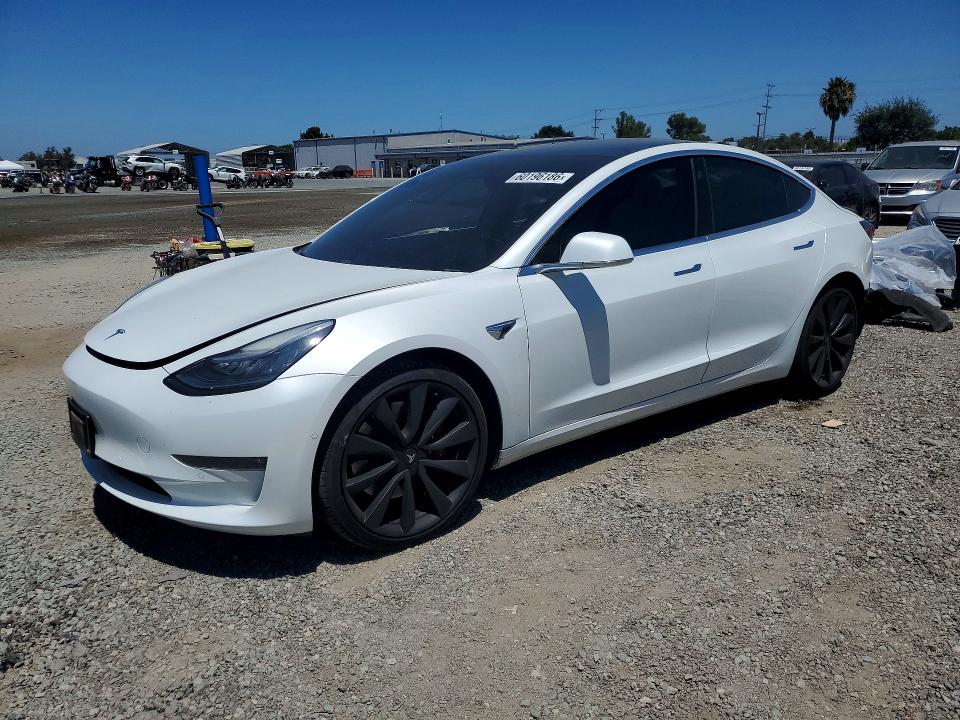 Продажа на аукционе авто 2020 Tesla Model 3, vin: 5YJ3E1EC7LF624715, номер лота: 60196186