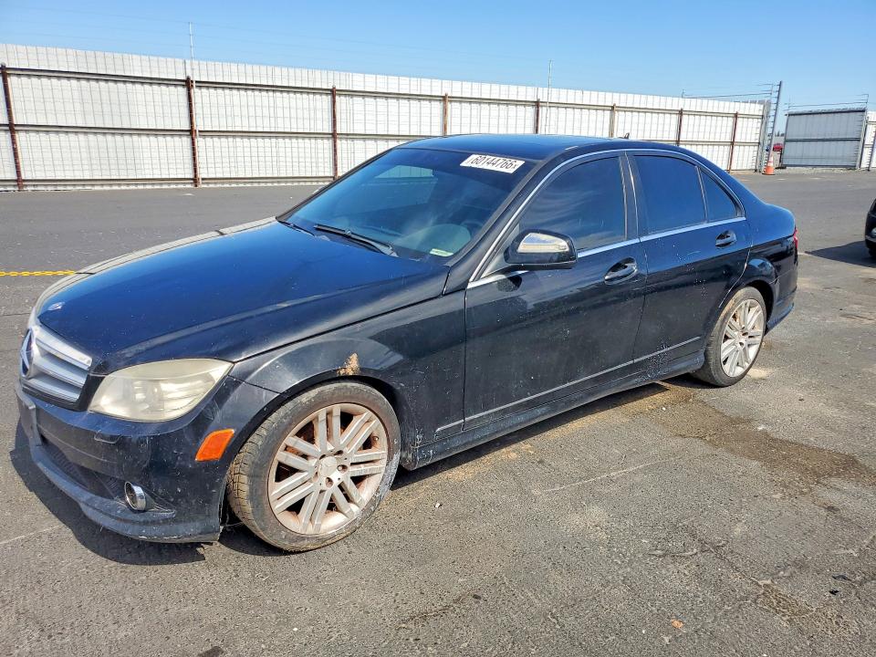 60144766 :رقم المزاد ، WDDGF54XX9R067298 vin ، 2009 Mercedes-benz C مزاد بيع