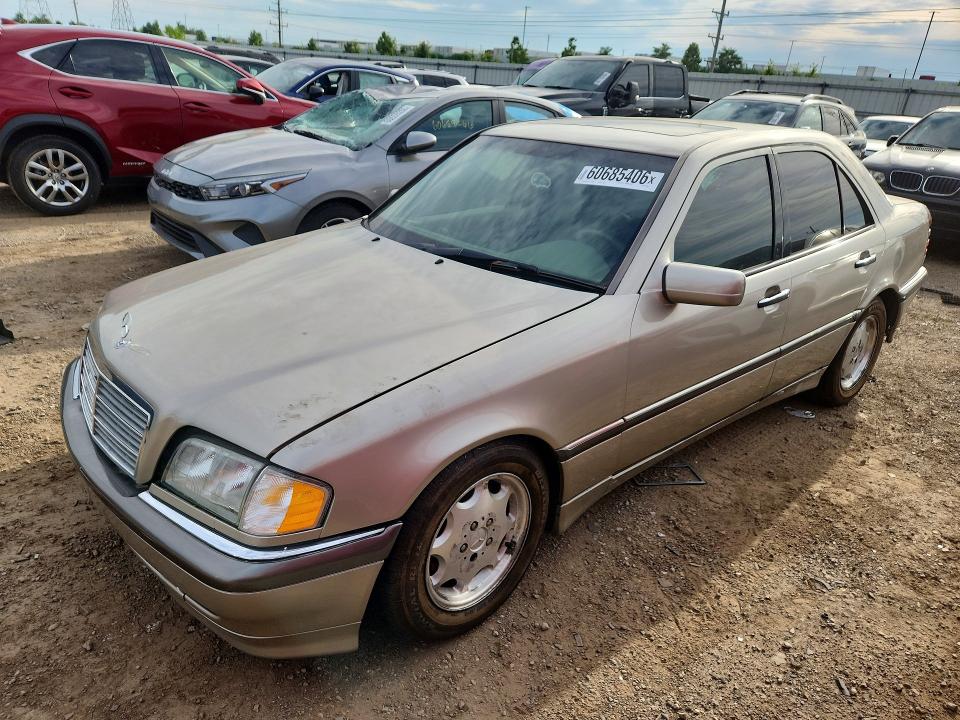 60685406 :رقم المزاد ، WDBHA29G0XA725841 vin ، 1999 Mercedes-benz C مزاد بيع