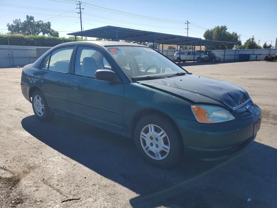 60065696 :رقم المزاد ، 2HGES16562H543846 vin ، 2002 Honda Civic مزاد بيع