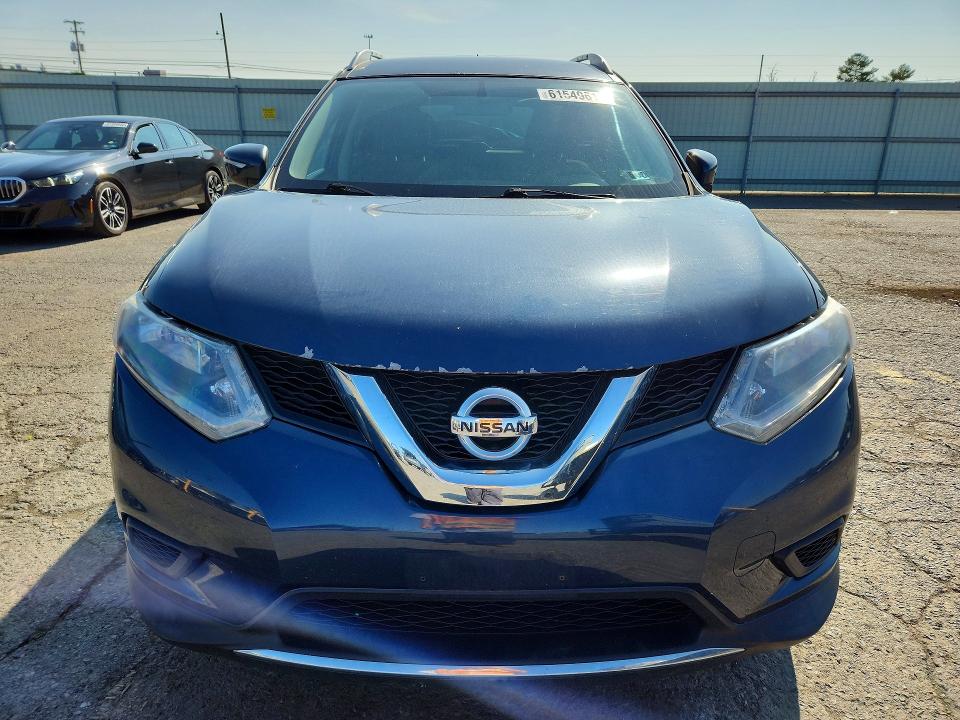 Продажа на аукционе авто 2015 Nissan Rogue, vin: KNMAT2MV7FP535257, номер лота: 61549616