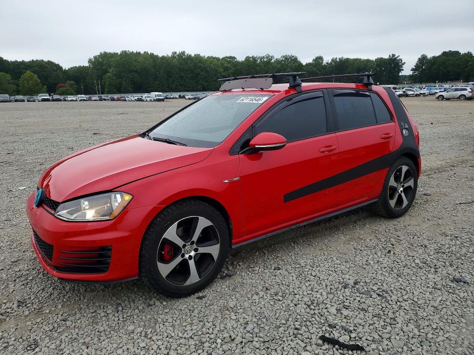 62116546 :رقم المزاد ، 3VW5T7AUXGM066406 vin ، 2016 Volkswagen Gti مزاد بيع