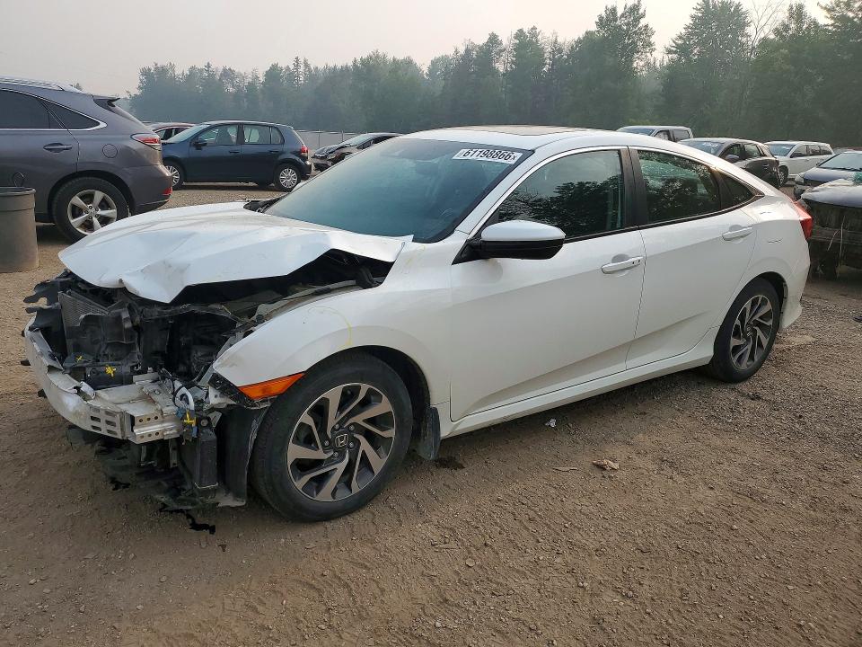2019 Honda Civic მანქანა იყიდება აუქციონზე, vin: 2HGFC2F76KH032338, აუქციონის ნომერი: 61198866