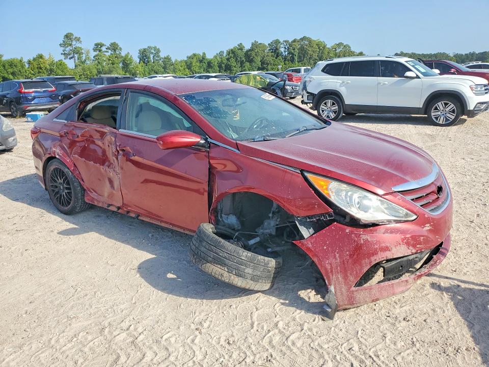 2014 Hyundai Sonata მანქანა იყიდება აუქციონზე, vin: 5NPEB4ACXEH876374, აუქციონის ნომერი: 61589596