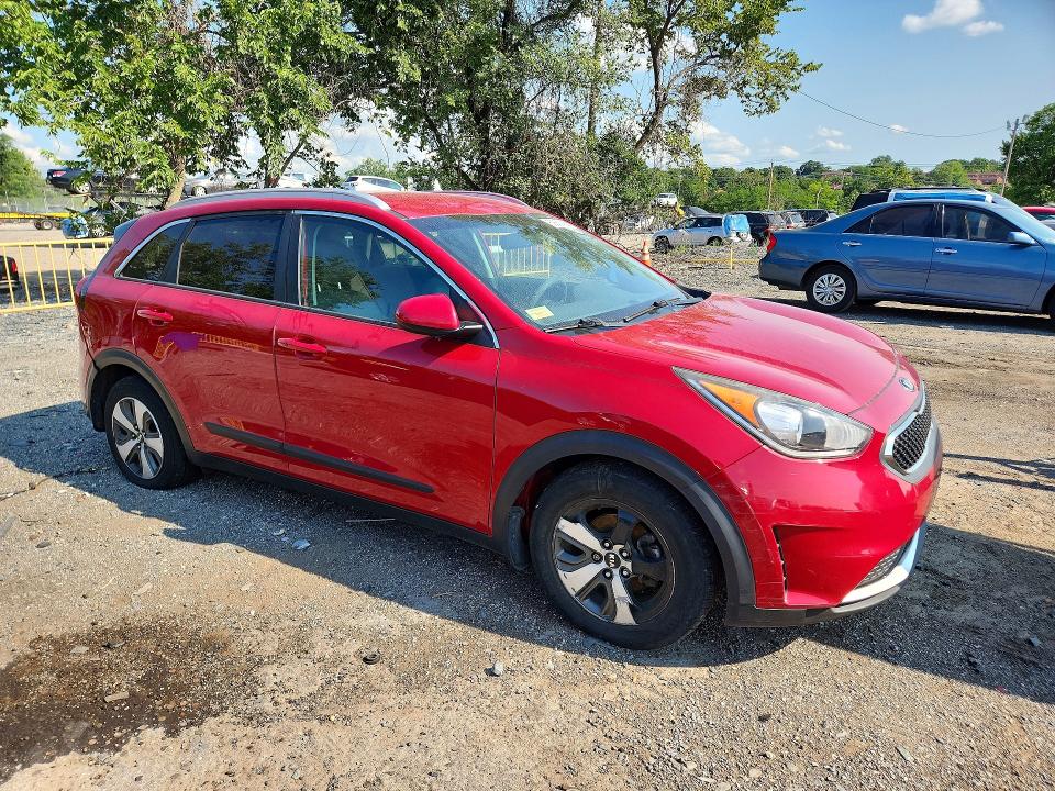 2017 Kia Niro მანქანა იყიდება აუქციონზე, vin: KNDCB3LC6H5094141, აუქციონის ნომერი: 62661436