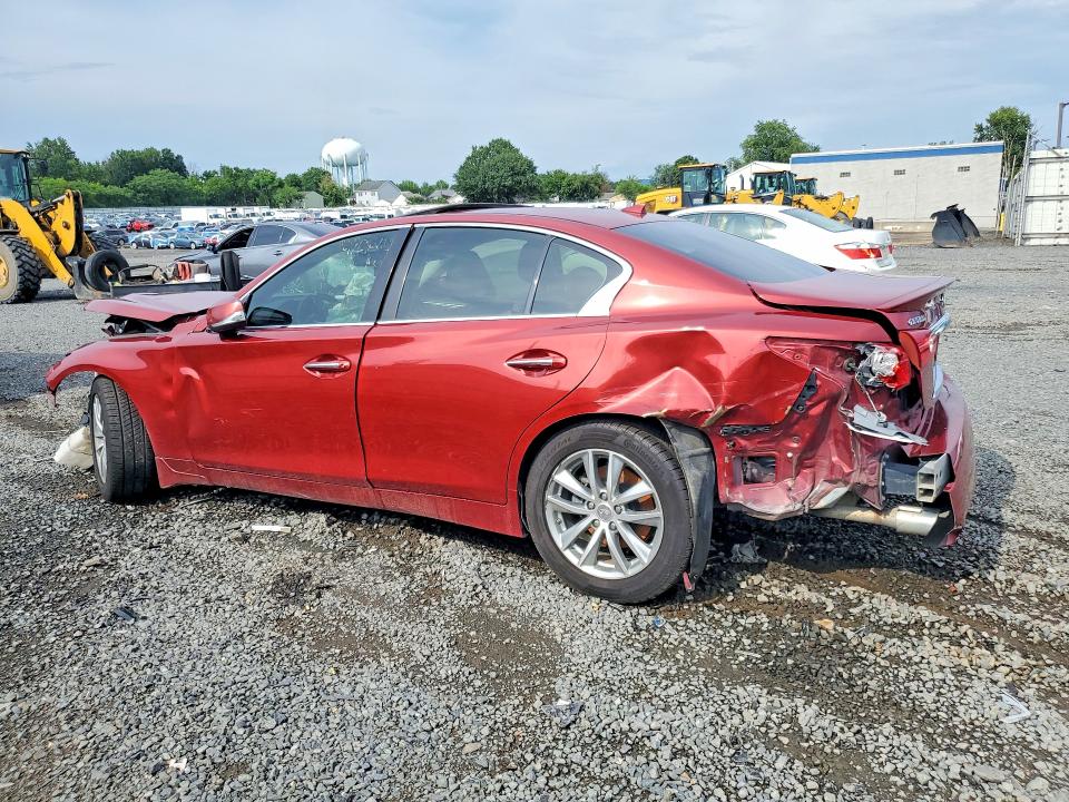 58495386 :رقم المزاد ، JN1BV7AP4FM348483 vin ، 2015 Infiniti Q50 مزاد بيع