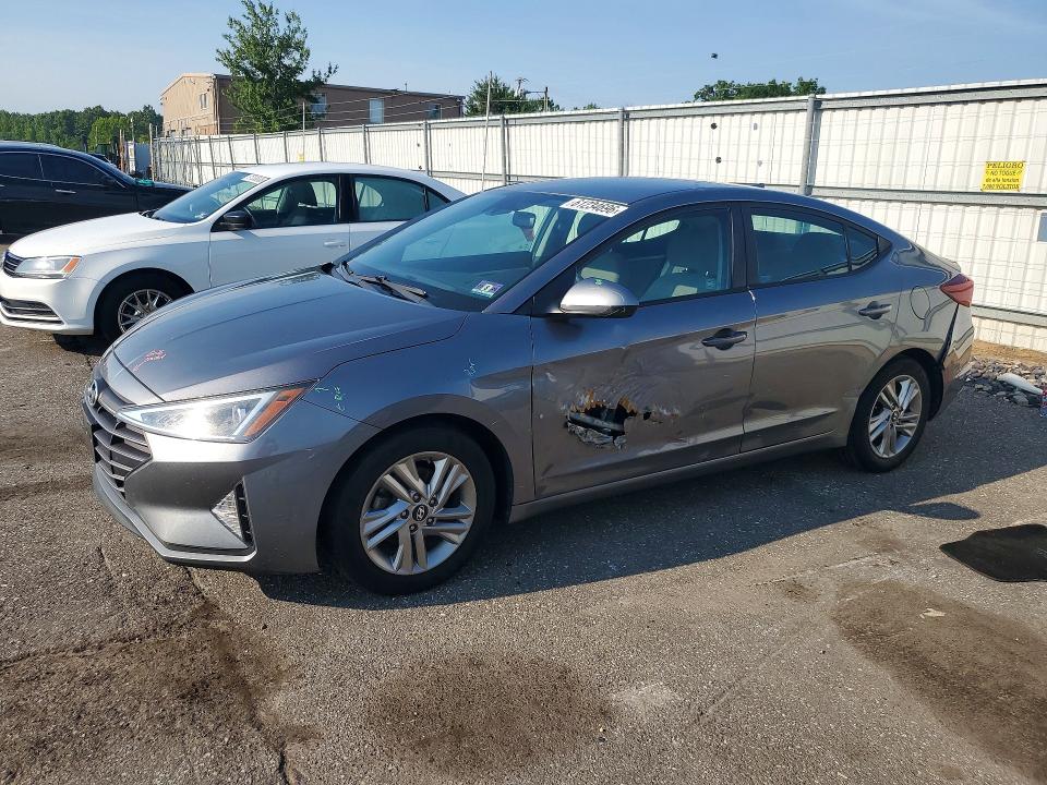 2019 Hyundai Elantra მანქანა იყიდება აუქციონზე, vin: KMHD84LF2KU791253, აუქციონის ნომერი: 61234696