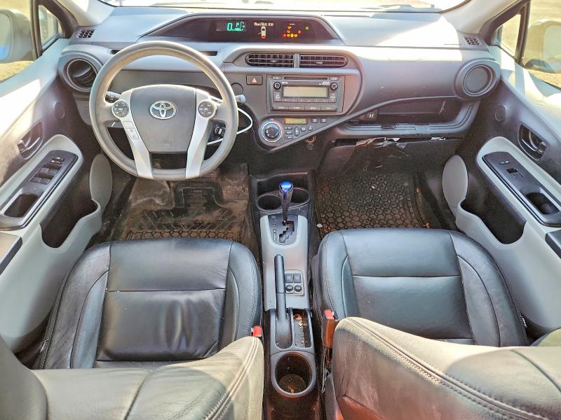 2013 Toyota Prius C მანქანა იყიდება აუქციონზე, vin: JTDKDTB36D1529202, აუქციონის ნომერი: 63126526