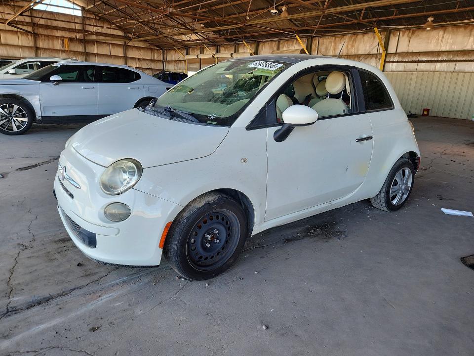 62428856 :رقم المزاد ، 3C3CFFAR3CT343649 vin ، 2012 Fiat 500 مزاد بيع