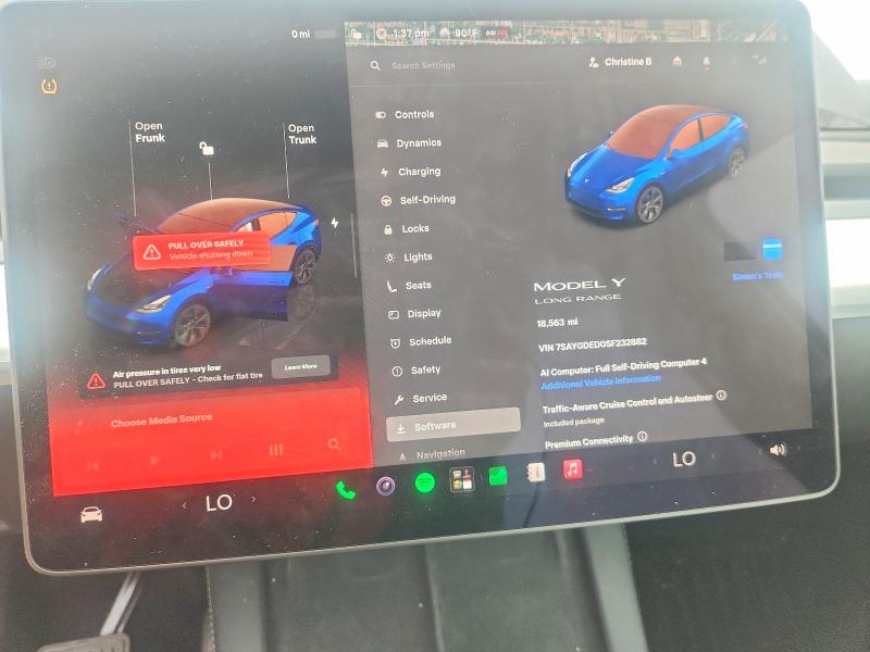 Aukcja sprzedaży 2025 Tesla Model Y, vin: 7SAYGDED0SF232882, numer aukcji: 60961466