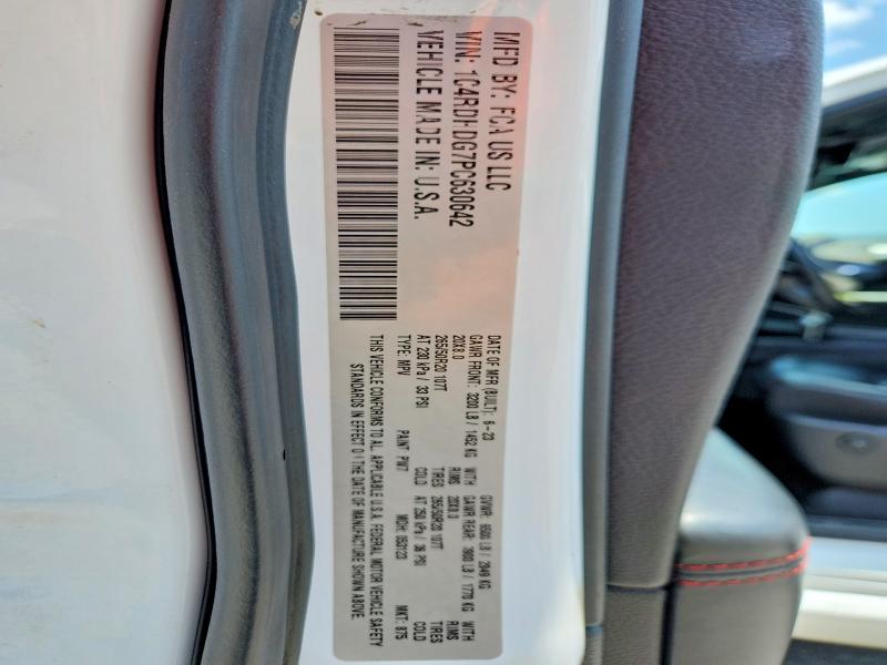 Aukcja sprzedaży 2023 Dodge Durango, vin: 1C4RDHDG7PC630642, numer aukcji: 61872896