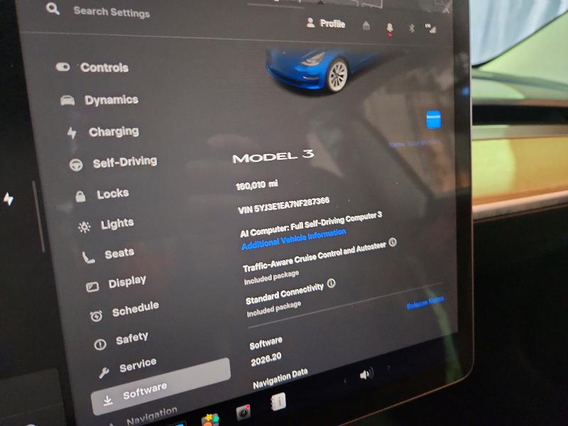Продажа на аукционе авто 2022 Tesla Model 3, vin: 5YJ3E1EA7NF287366, номер лота: 60081996