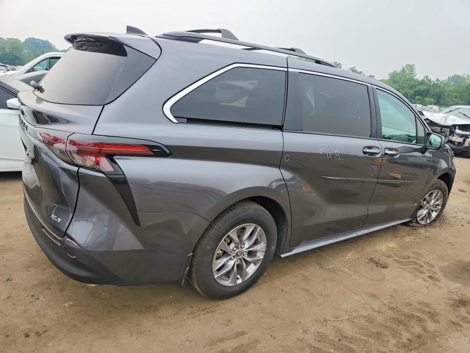 Продаж на аукціоні авто 2025 Toyota Sienna, vin: 5TDJRKEC3SS287990, номер лоту: 61556996
