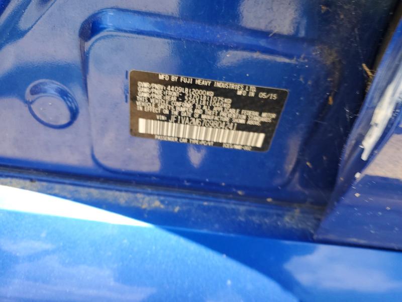Продажа на аукционе авто 2016 Subaru Wrx, vin: JF1VA2M67G9804241, номер лота: 59874986