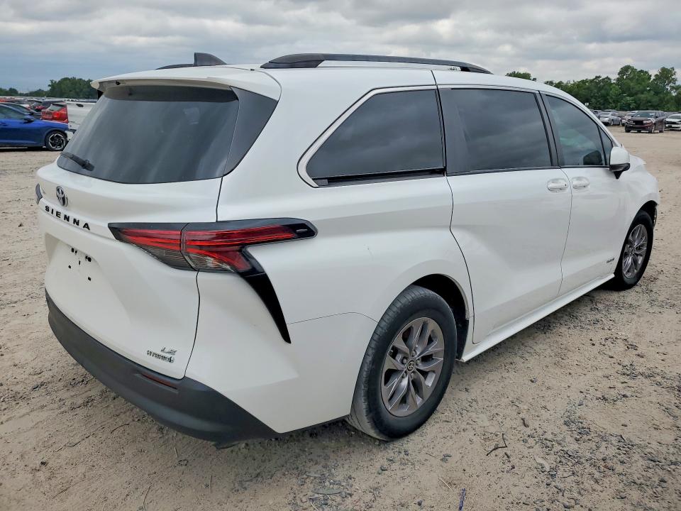 Aukcja sprzedaży 2021 Toyota Sienna, vin: 5TDKRKEC3MS028195, numer aukcji: 62454216