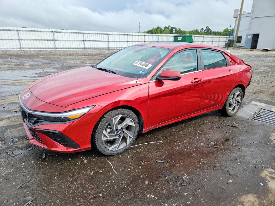 61946086 :رقم المزاد ، KMHLN4DJ6SU126976 vin ، 2025 Hyundai Elantra مزاد بيع