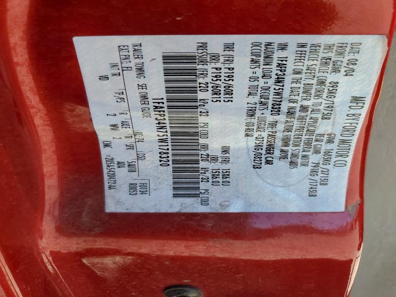 Aukcja sprzedaży 2005 Ford Focus, vin: 1FAFP34N75W178320, numer aukcji: 61562886