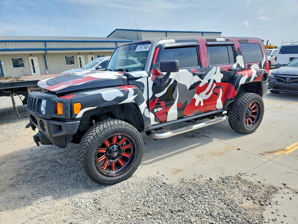 2007 Hummer H3 მანქანა იყიდება აუქციონზე, vin: 5GTDN13E578239807, აუქციონის ნომერი: 61907986
