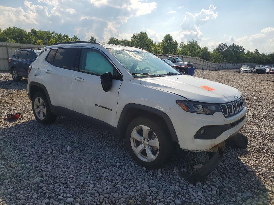 2022 Jeep Compass მანქანა იყიდება აუქციონზე, vin: 3C4NJDBB2NT134818, აუქციონის ნომერი: 60331596