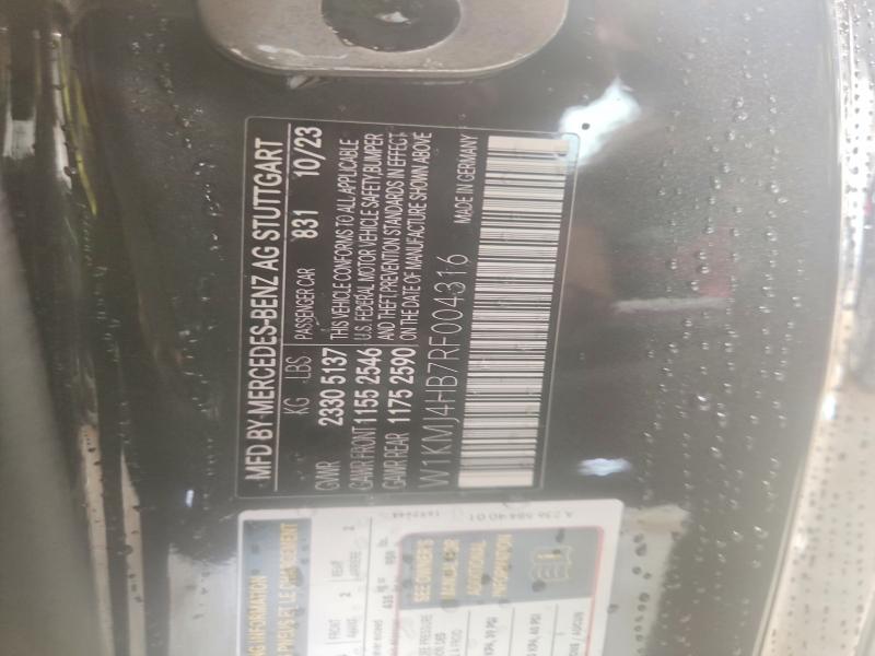 Aukcja sprzedaży 2024 Mercedes-benz Cle, vin: W1KMJ4HB7RF004316, numer aukcji: 62458036