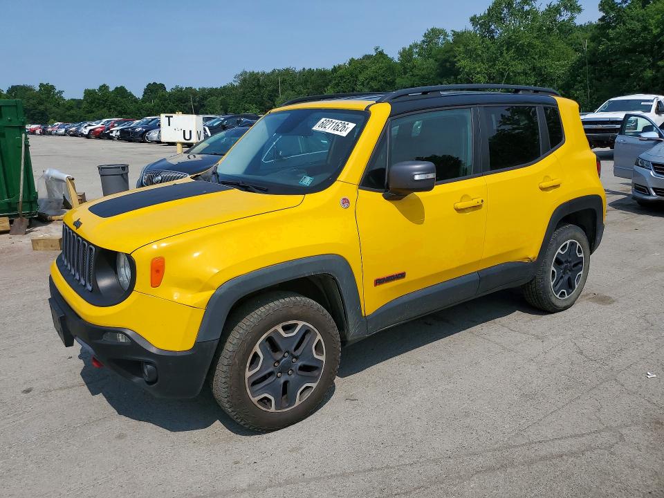 Aukcja sprzedaży 2016 Jeep Renegade, vin: ZACCJBCT2GPD51654, numer aukcji: 60211626
