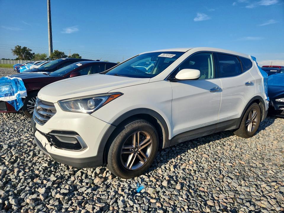 56715136 :رقم المزاد ، 5XYZT3LB7HG436069 vin ، 2017 Hyundai Santa Fe Sport مزاد بيع