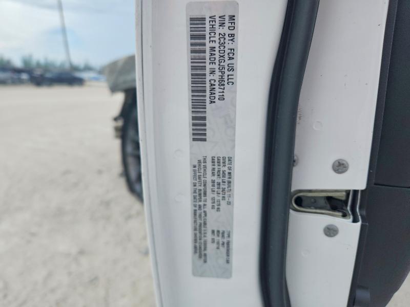 Aukcja sprzedaży 2023 Dodge Charger, vin: 2C3CDXGJ5PH687110, numer aukcji: 63040876