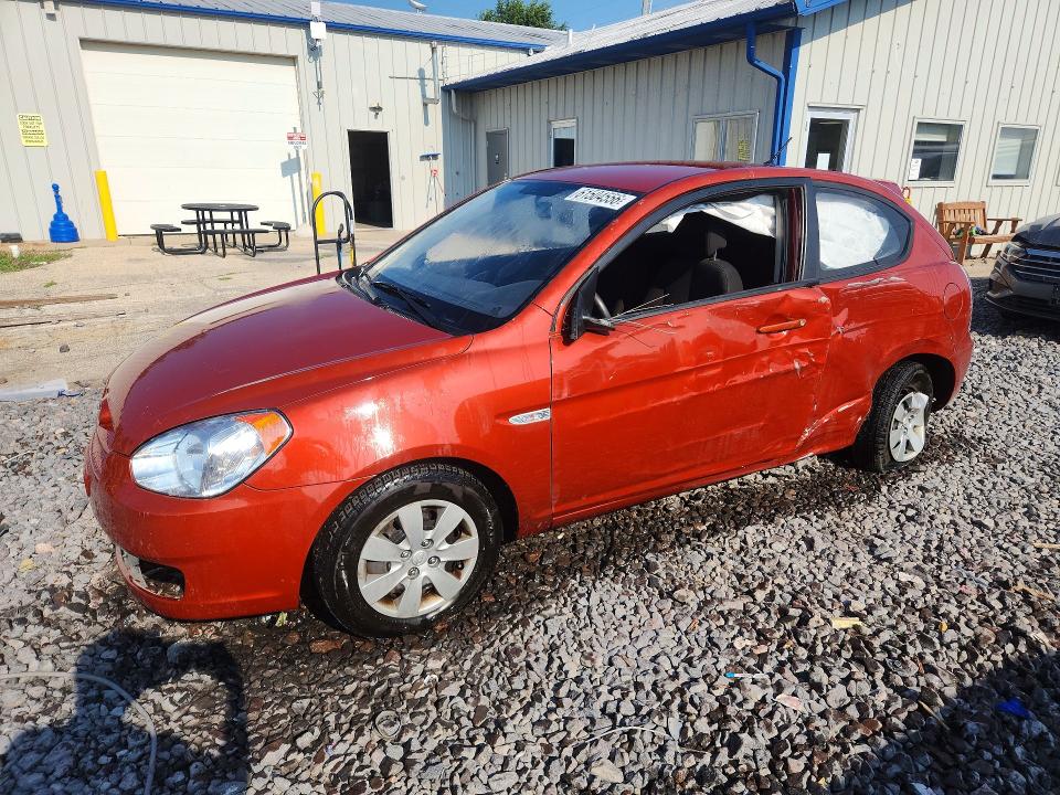 2010 Hyundai Accent მანქანა იყიდება აუქციონზე, vin: KMHCM3AC0AU162874, აუქციონის ნომერი: 61504556