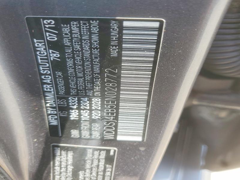 Auction sale of the 2014 Mercedes-benz Cla, vin: WDDSJ4EB5EN028772, lot number: 73344055