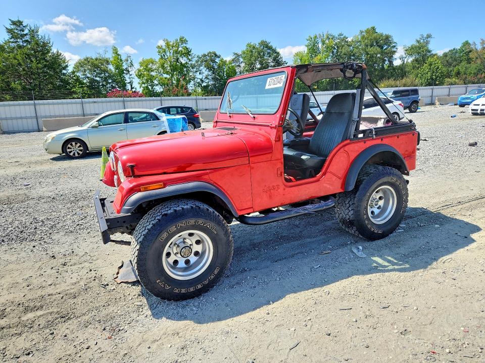 Продажа на аукционе авто 1978 Jeep Jeep Cj5, vin: J8F83AA001505, номер лота: 63162046