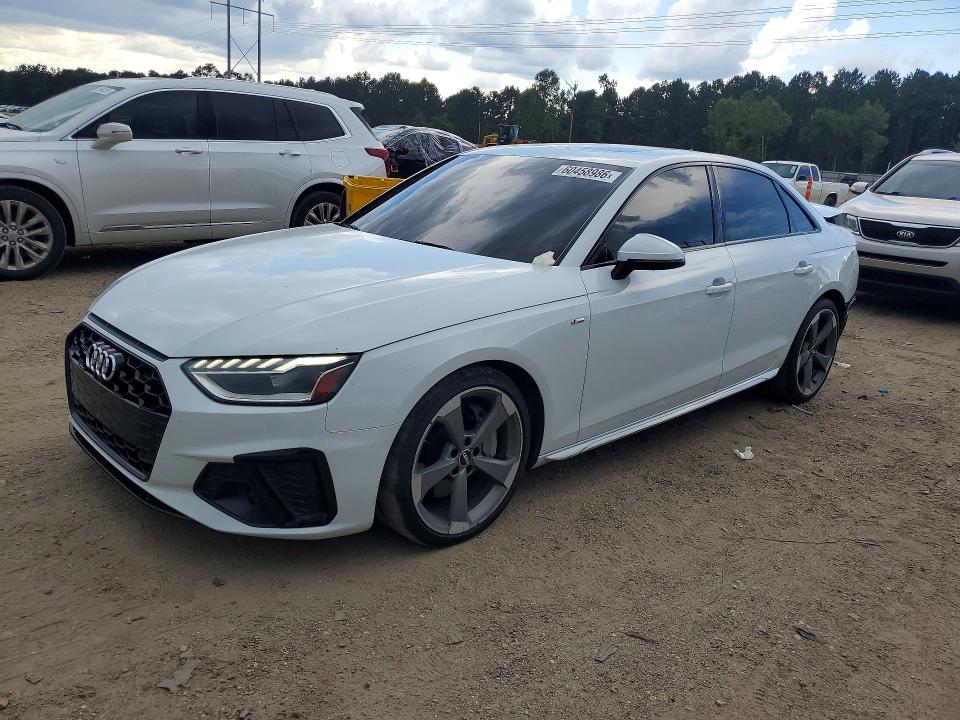 2021 Audi A4 მანქანა იყიდება აუქციონზე, vin: WAUEABF45MN003958, აუქციონის ნომერი: 60458986