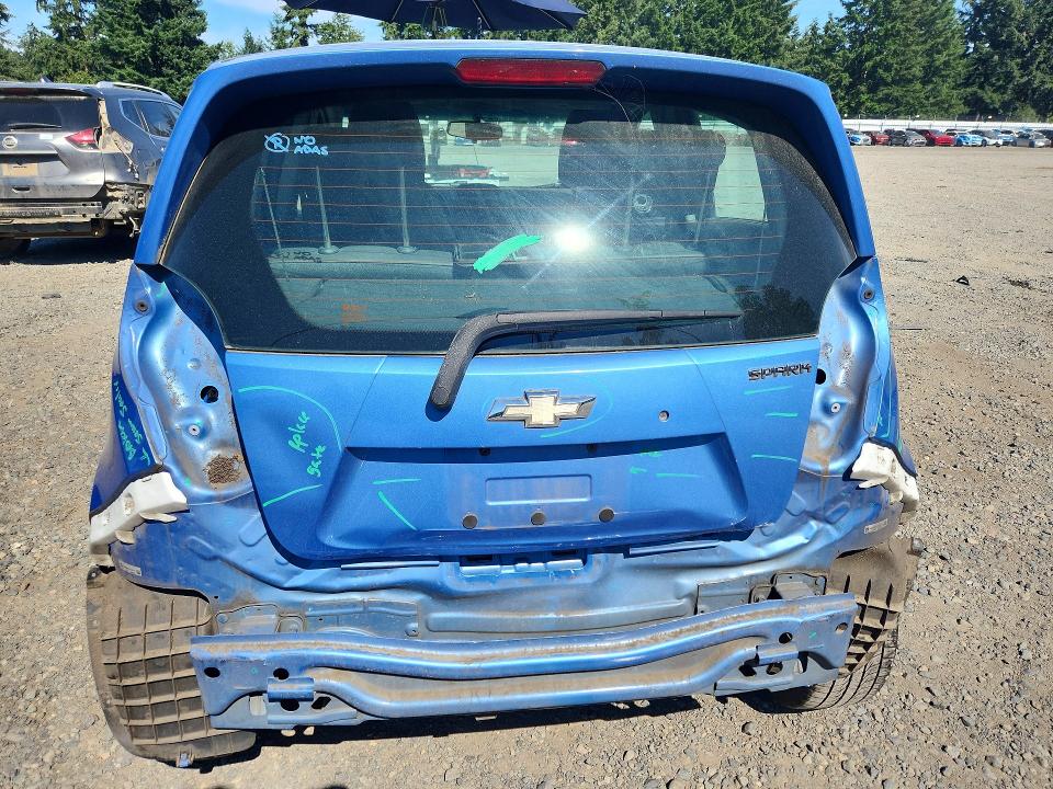 2015 Chevrolet Spark მანქანა იყიდება აუქციონზე, vin: KL8CB6S95FC710744, აუქციონის ნომერი: 59068206
