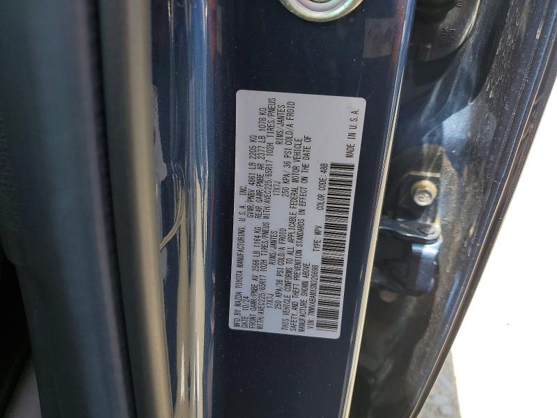 61978066 :رقم المزاد ، 7MMVABAMXSN326698 vin ، 2025 Mazda Cx-50 مزاد بيع