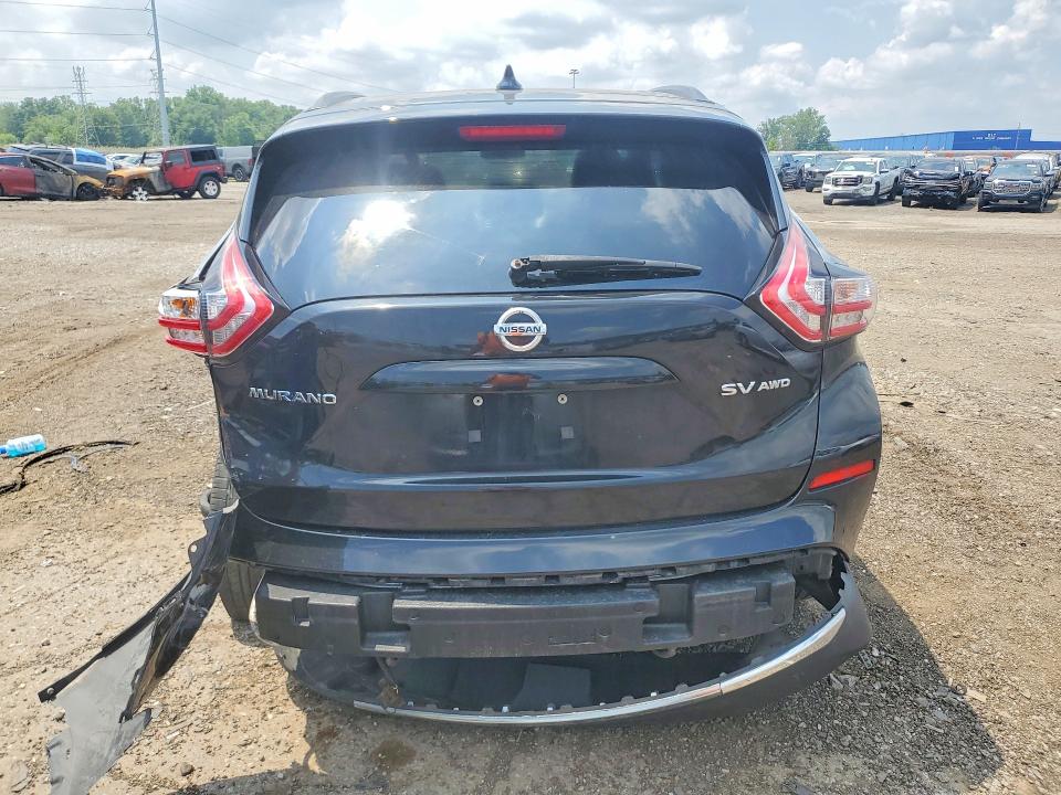 60154006 :رقم المزاد ، 5N1AZ2MH8GN158004 vin ، 2016 Nissan Murano مزاد بيع