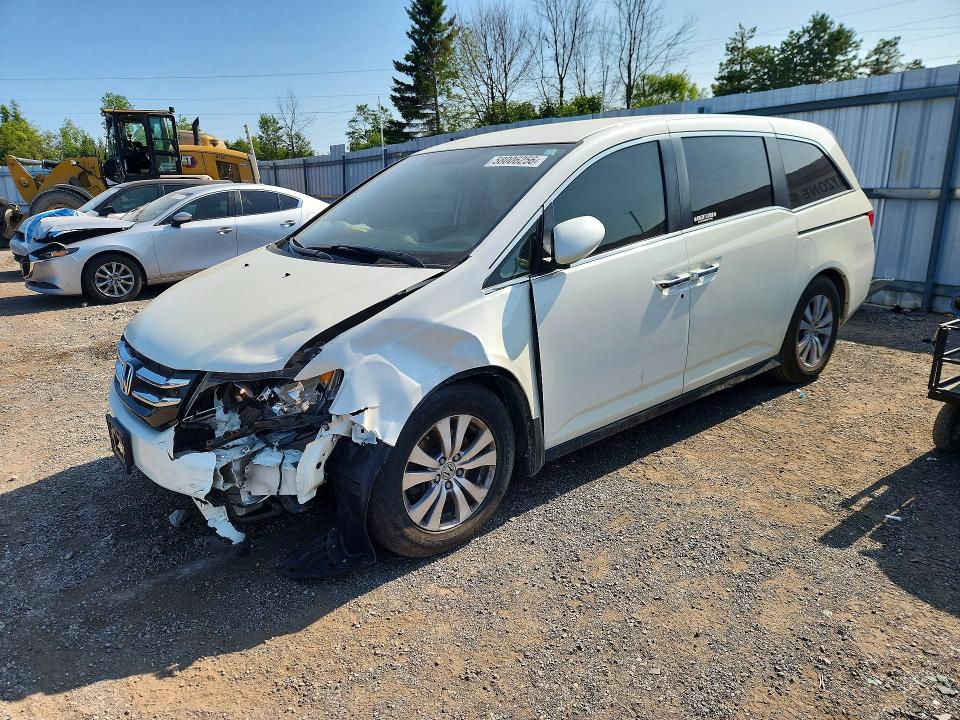 58006256 :رقم المزاد ، 5FNRL5H48EB503769 vin ، 2014 Honda Odyssey مزاد بيع