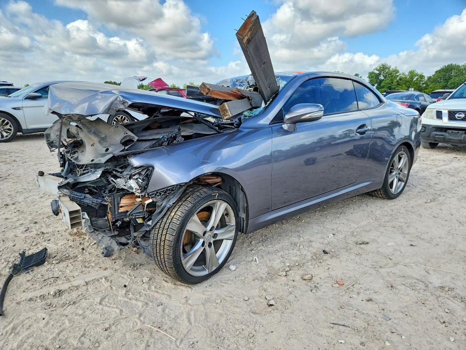 62701696 :رقم المزاد ، JTHFF2C2XC2522420 vin ، 2012 Lexus Is 250c مزاد بيع