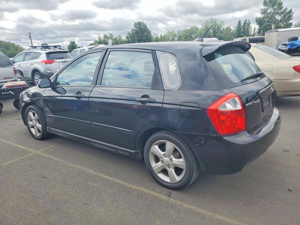58617096 :رقم المزاد ، KNAFE161185015667 vin ، 2008 Kia Spectra5 مزاد بيع