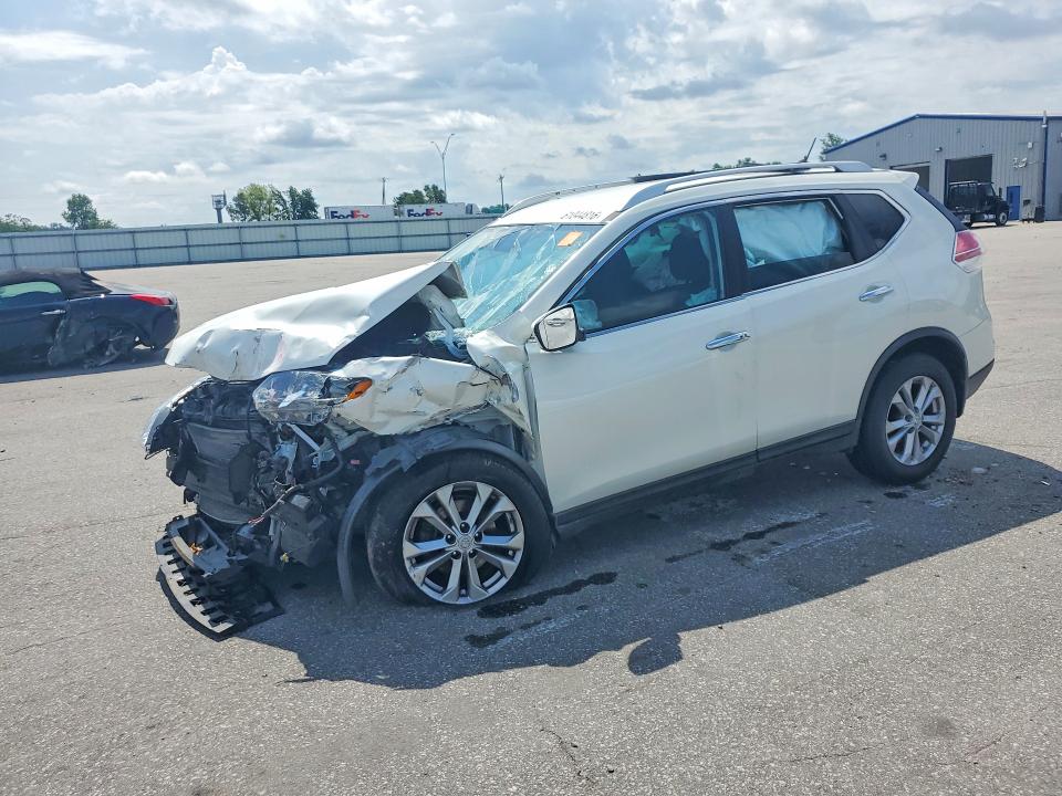 Продажа на аукционе авто 2016 Nissan Rogue, vin: KNMAT2MT1GP599617, номер лота: 61044816