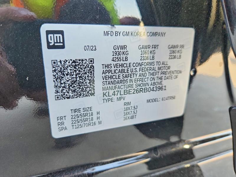 Aukcja sprzedaży 2024 Buick Envista, vin: KL47LBE26RB043961, numer aukcji: 61066566