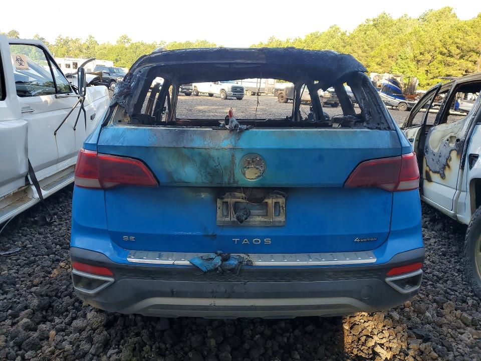 61620816 :رقم المزاد ، 3VVWX7B2XNM060905 vin ، 2022 Volkswagen Taos مزاد بيع