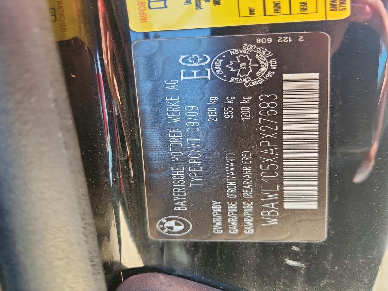 Продаж на аукціоні авто 2010 Bmw 328, vin: WBAWL1C5XAPX27683, номер лоту: 63248406