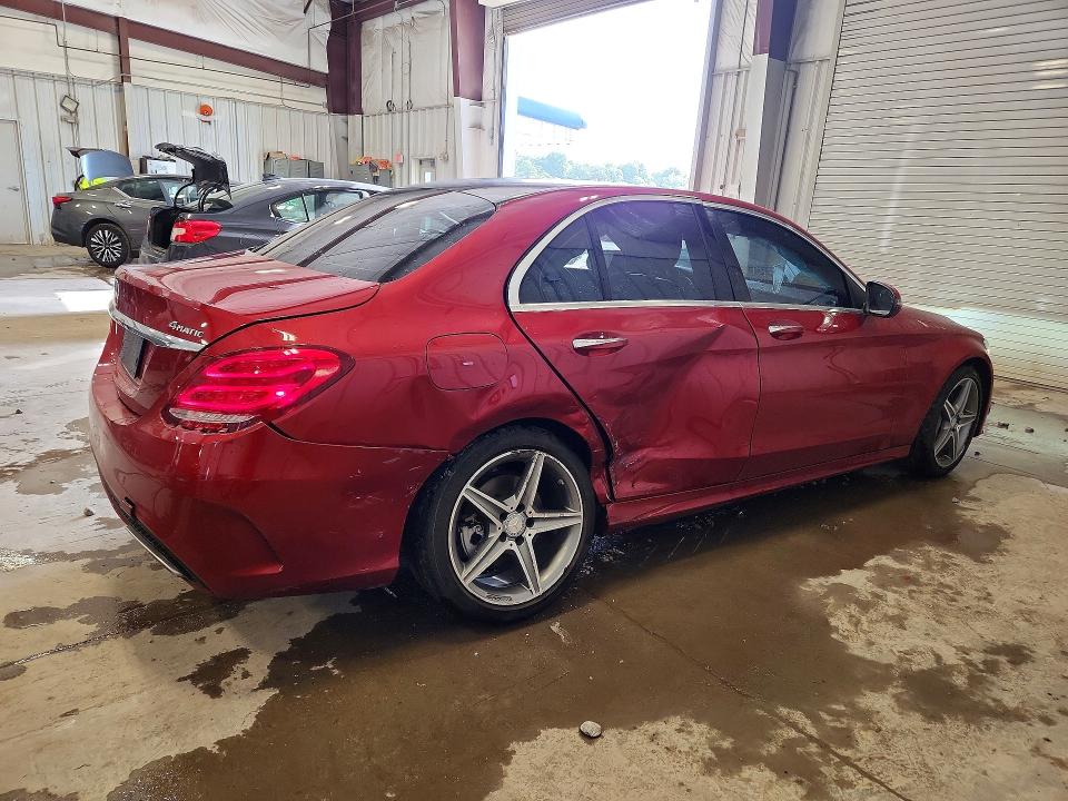 2016 Mercedes-benz C მანქანა იყიდება აუქციონზე, vin: 55SWF4KB0GU125122, აუქციონის ნომერი: 59383346